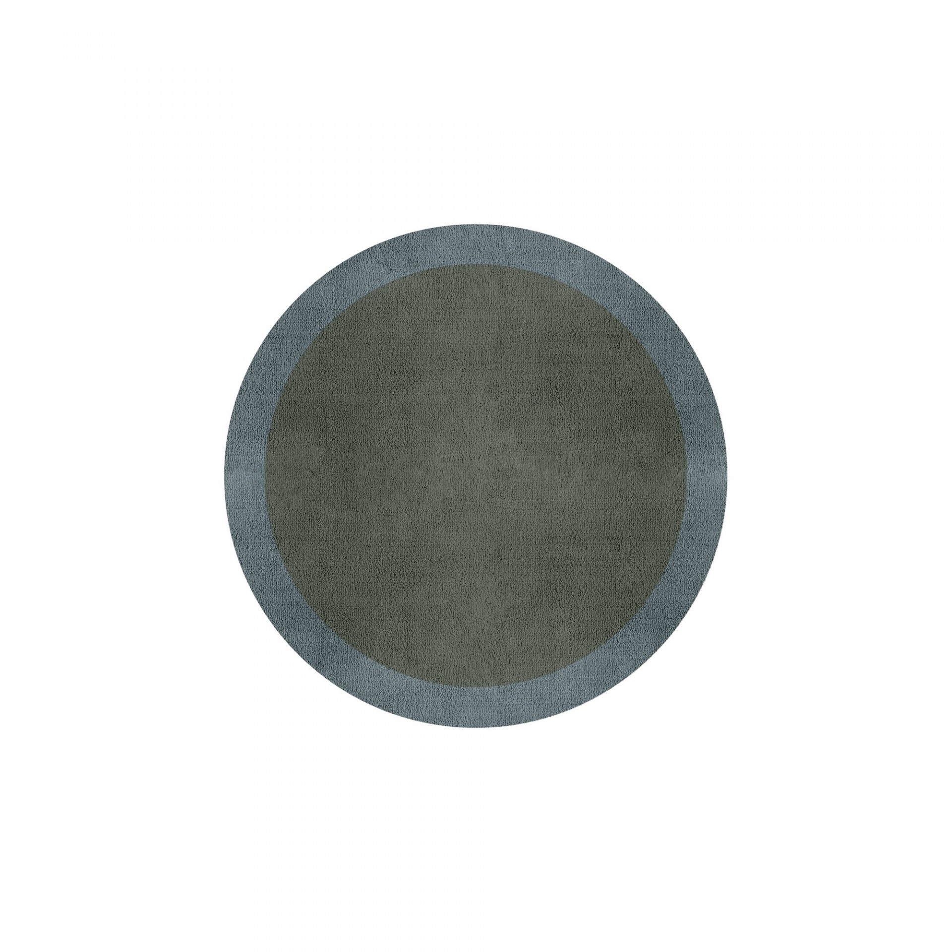 BORDER ATELIER SAGE GREEN ROUND AREA RUG