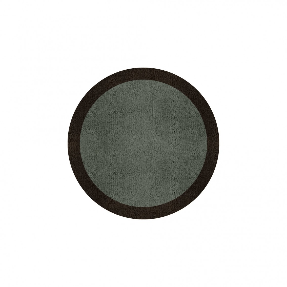BORDER ATELIER SAGE GREEN ROUND AREA RUG