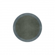 BORDER ATELIER SAGE GREEN ROUND AREA RUG