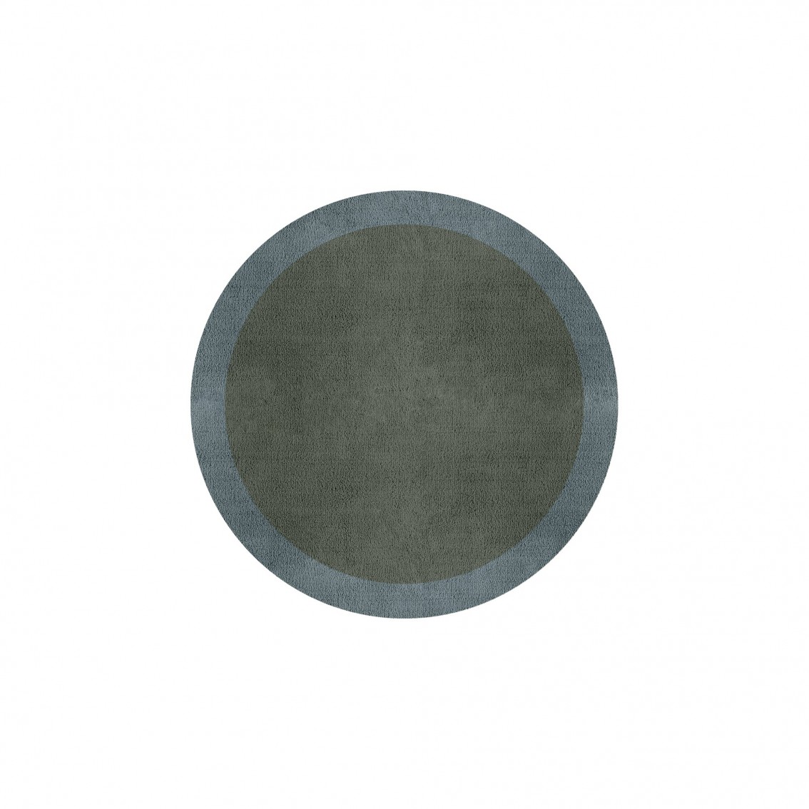 BORDER ATELIER SAGE GREEN ROUND AREA RUG
