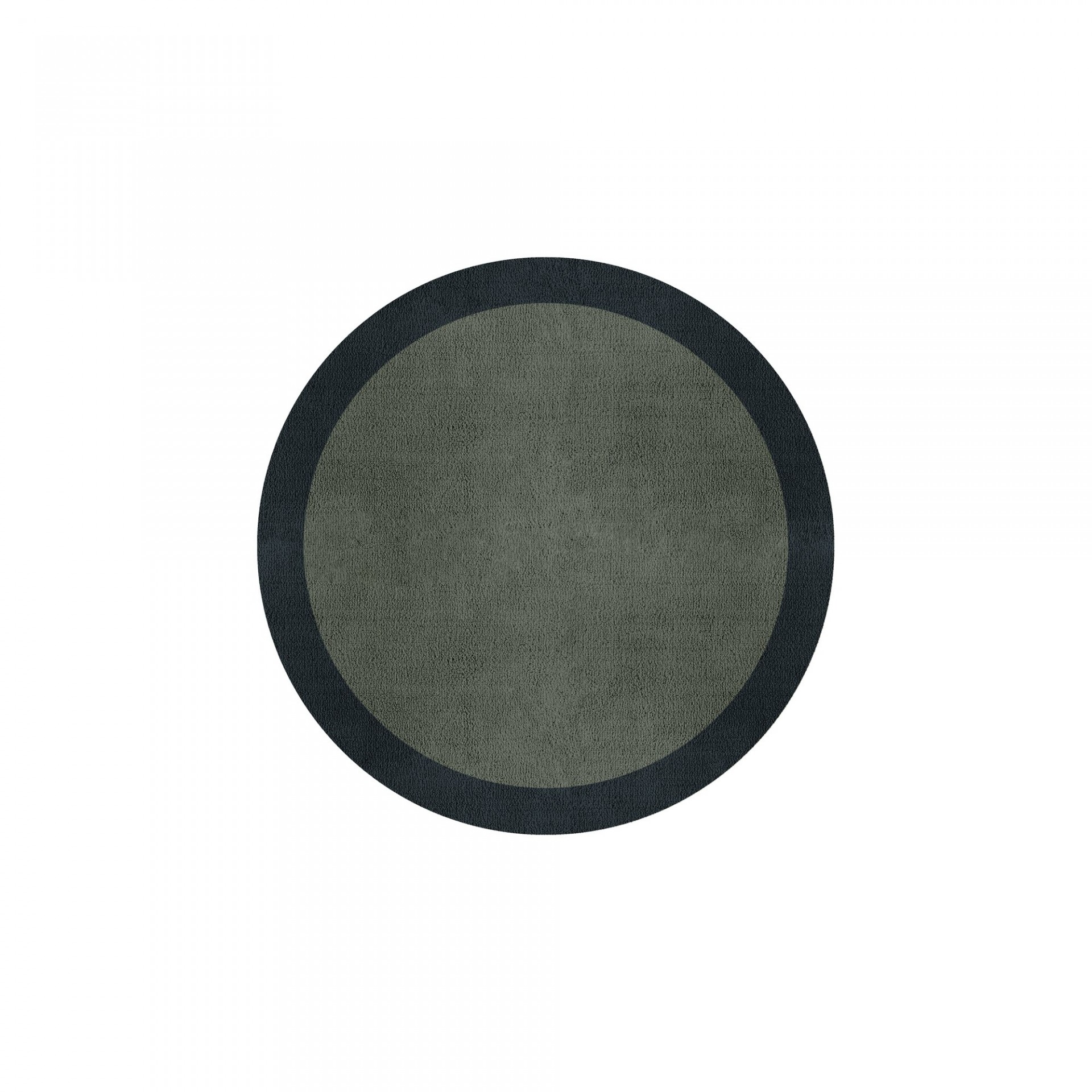 BORDER ATELIER SAGE GREEN ROUND AREA RUG