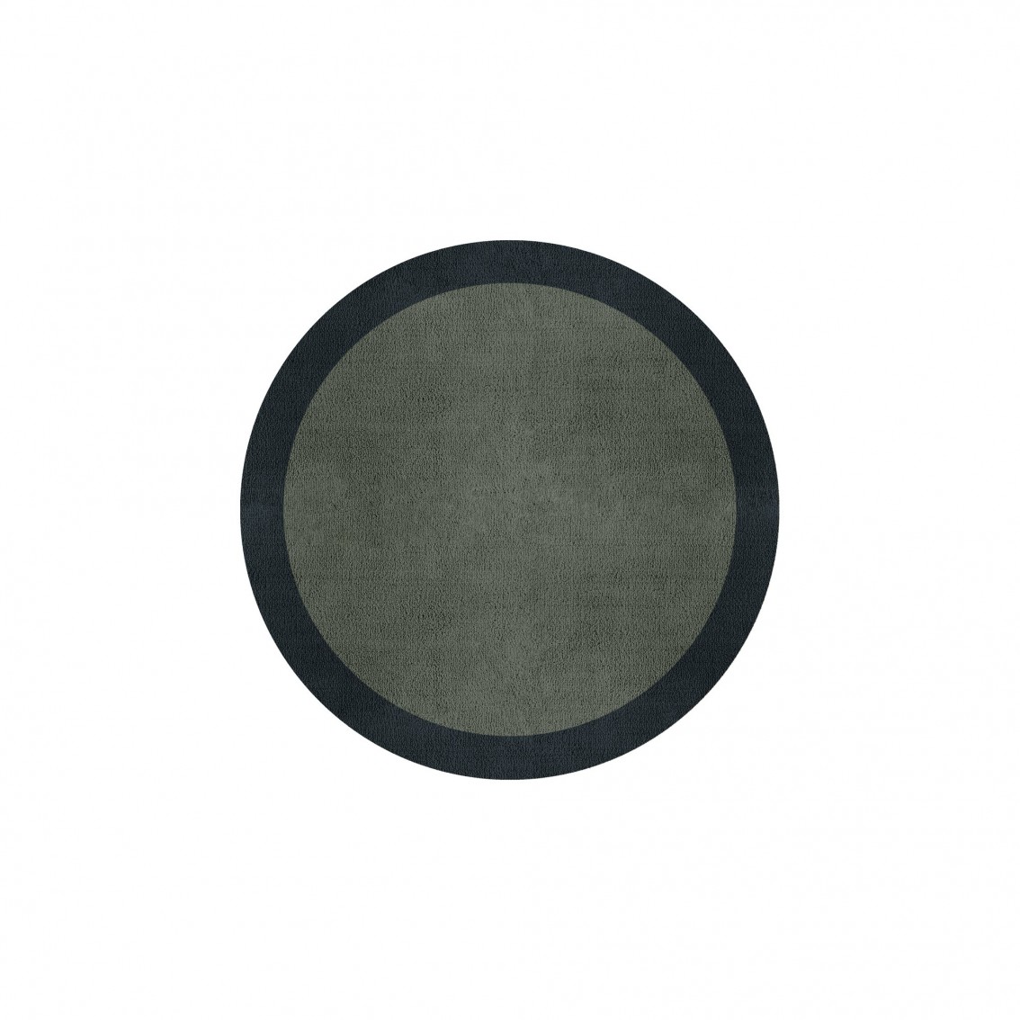 BORDER ATELIER SAGE GREEN ROUND AREA RUG