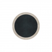BORDER ATELIER CHARCOAL BLUE TAPETE REDONDO BORDER ATELIER CHARCOAL BLUE TAPETE REDONDO
