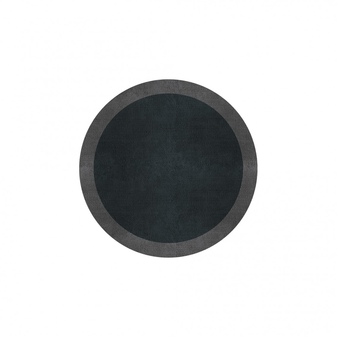 BORDER ATELIER CHARCOAL BLUE TAPETE REDONDO BORDER ATELIER CHARCOAL BLUE TAPETE REDONDO