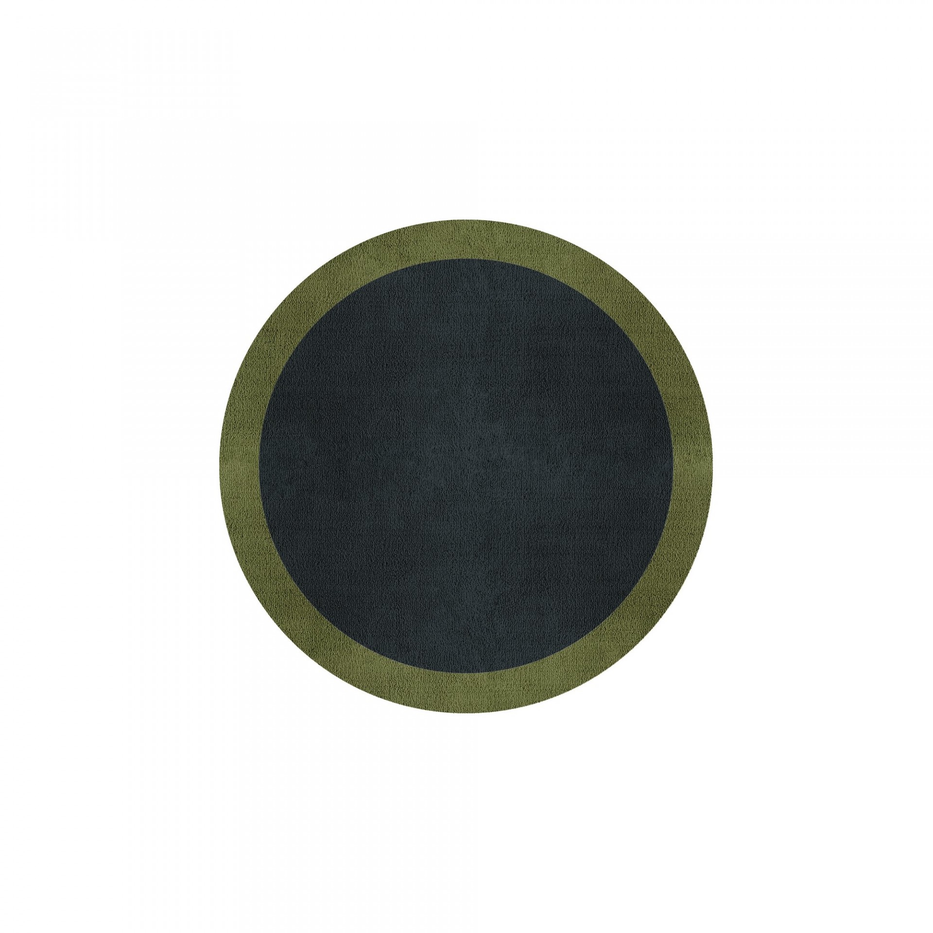 BORDER ATELIER CHARCOAL BLUE ALFOMBRA REDONDA