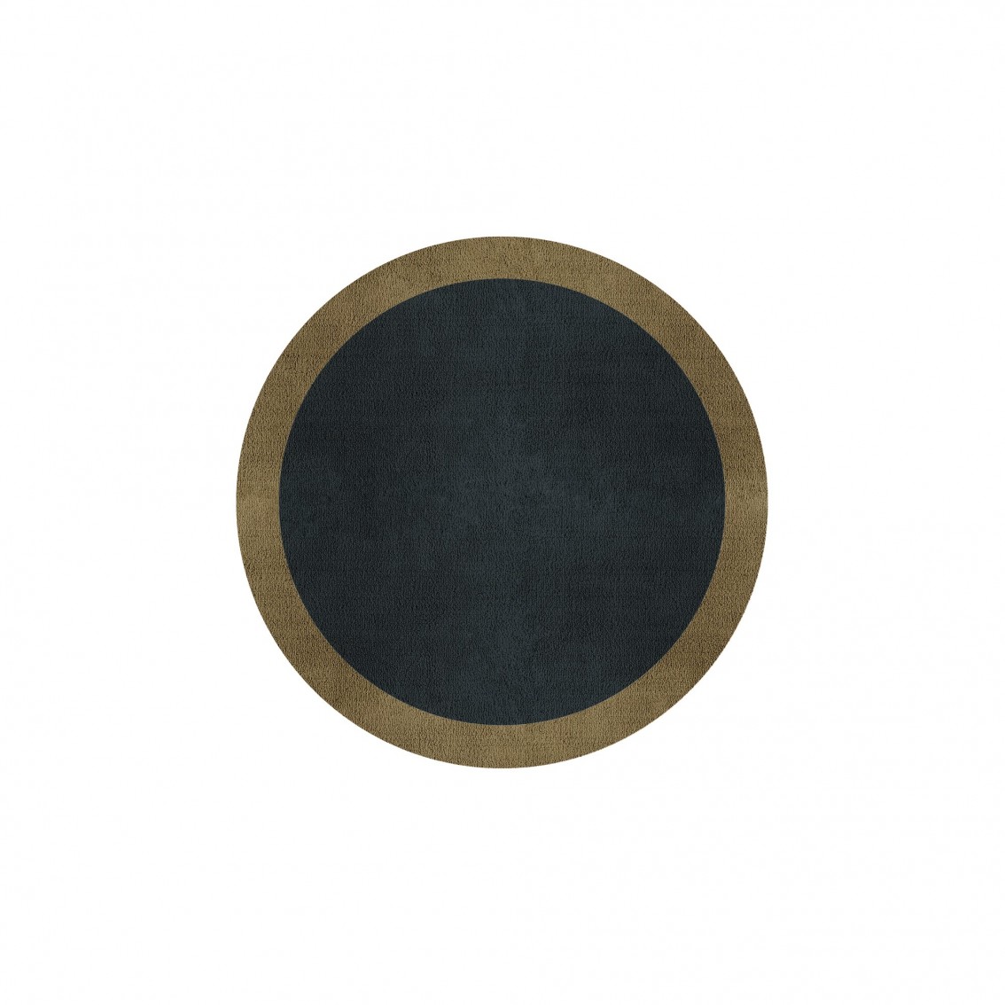 BORDER ATELIER CHARCOAL BLUE ROUND AREA RUG BORDER ATELIER CHARCOAL BLUE ROUND AREA RUG