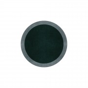 BORDER ATELIER HUNTER GREEN ROUND AREA RUG BORDER ATELIER HUNTER GREEN ROUND AREA RUG