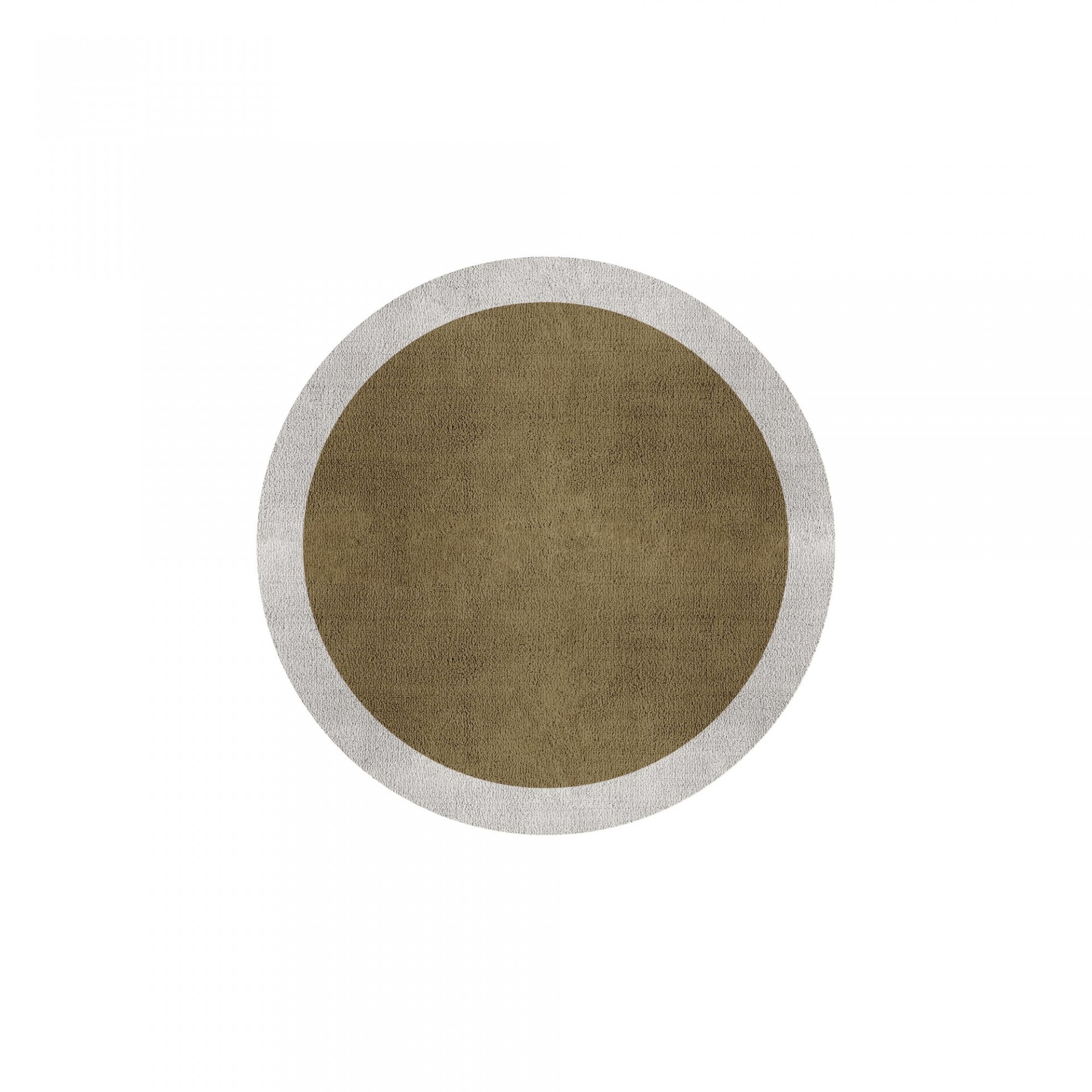 BORDER ATELIER SANDSTONE ROUND AREA RUG