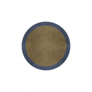 BORDER ATELIER SANDSTONE ROUND AREA RUG