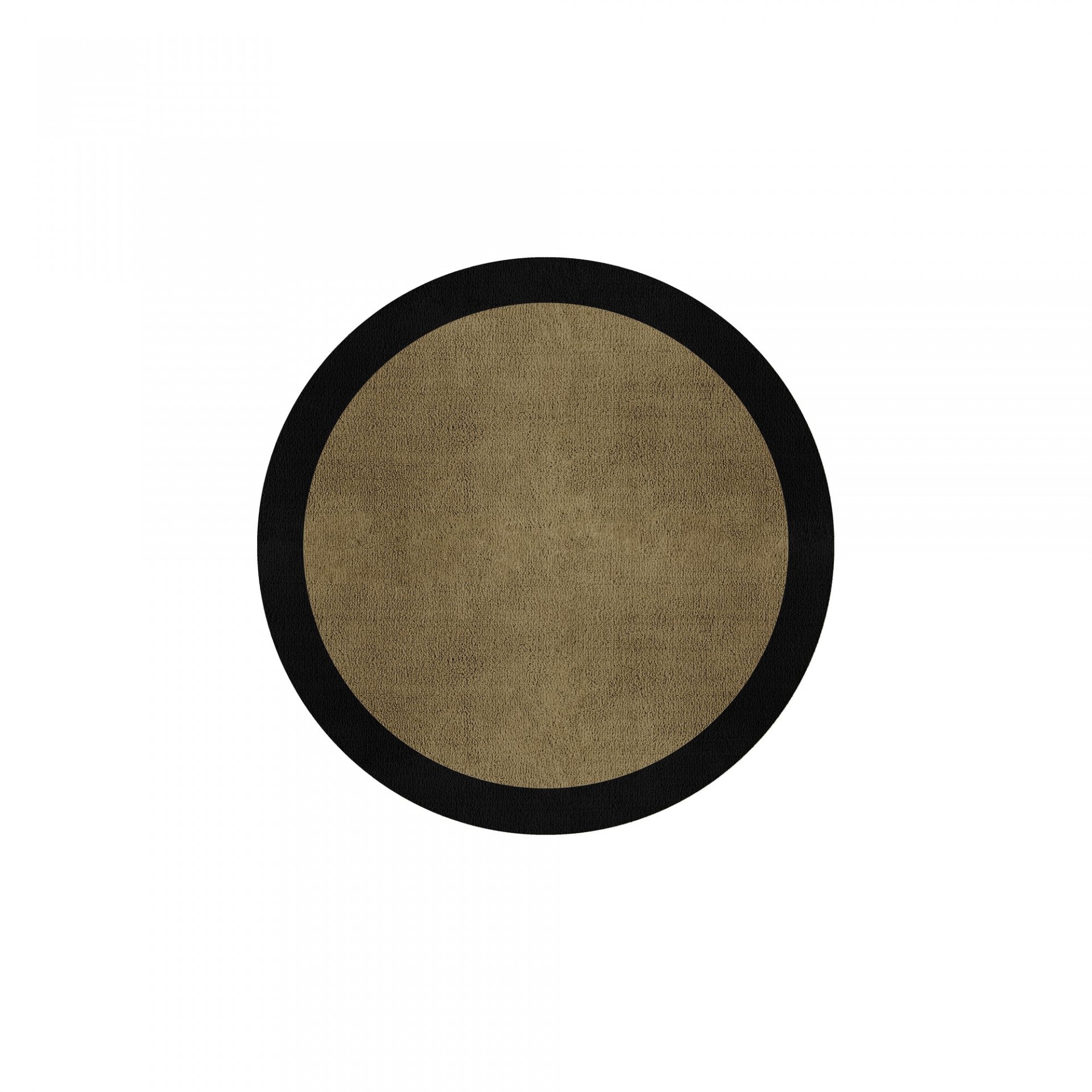 BORDER ATELIER SANDSTONE ROUND AREA RUG