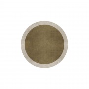 BORDER ATELIER SANDSTONE ROUND AREA RUG BORDER ATELIER SANDSTONE ROUND AREA RUG