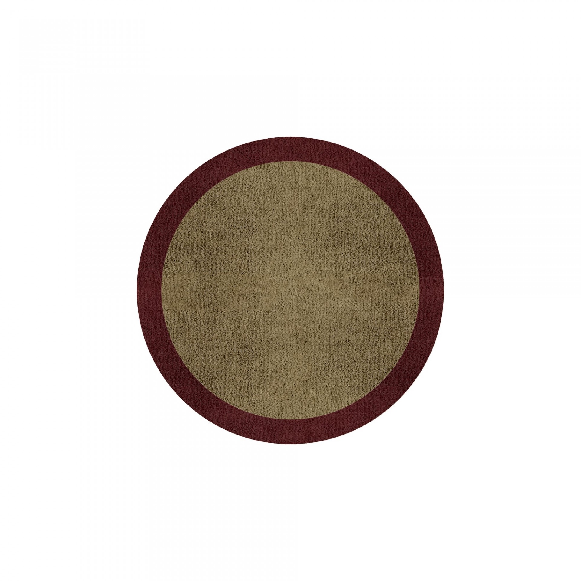 BORDER ATELIER SANDSTONE ALFOMBRA REDONDA