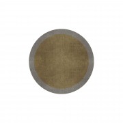 BORDER ATELIER SANDSTONE ROUND AREA RUG BORDER ATELIER SANDSTONE ROUND AREA RUG