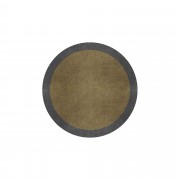 BORDER ATELIER SANDSTONE ROUND AREA RUG