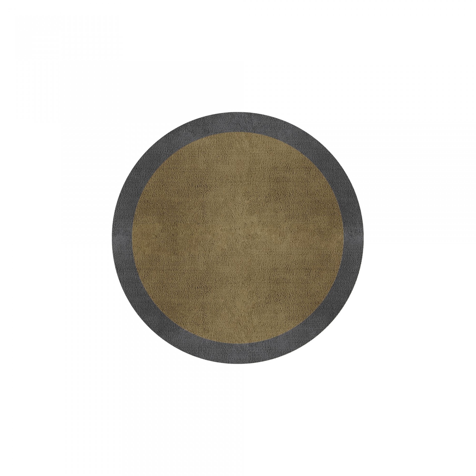BORDER ATELIER SANDSTONE ROUND AREA RUG