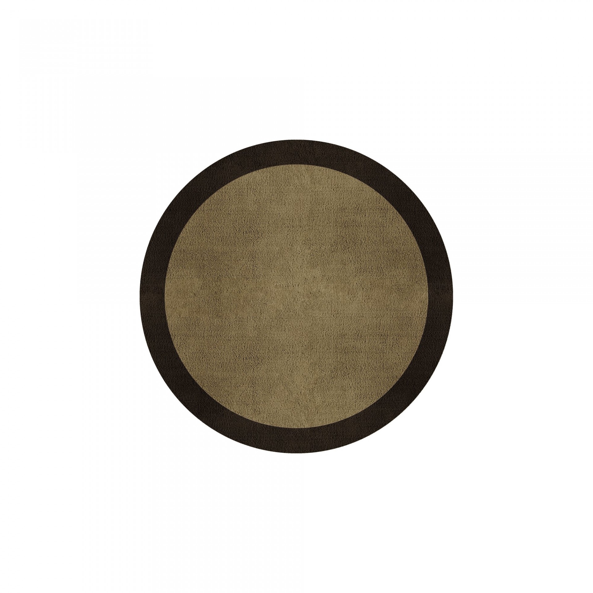 BORDER ATELIER SANDSTONE ROUND AREA RUG