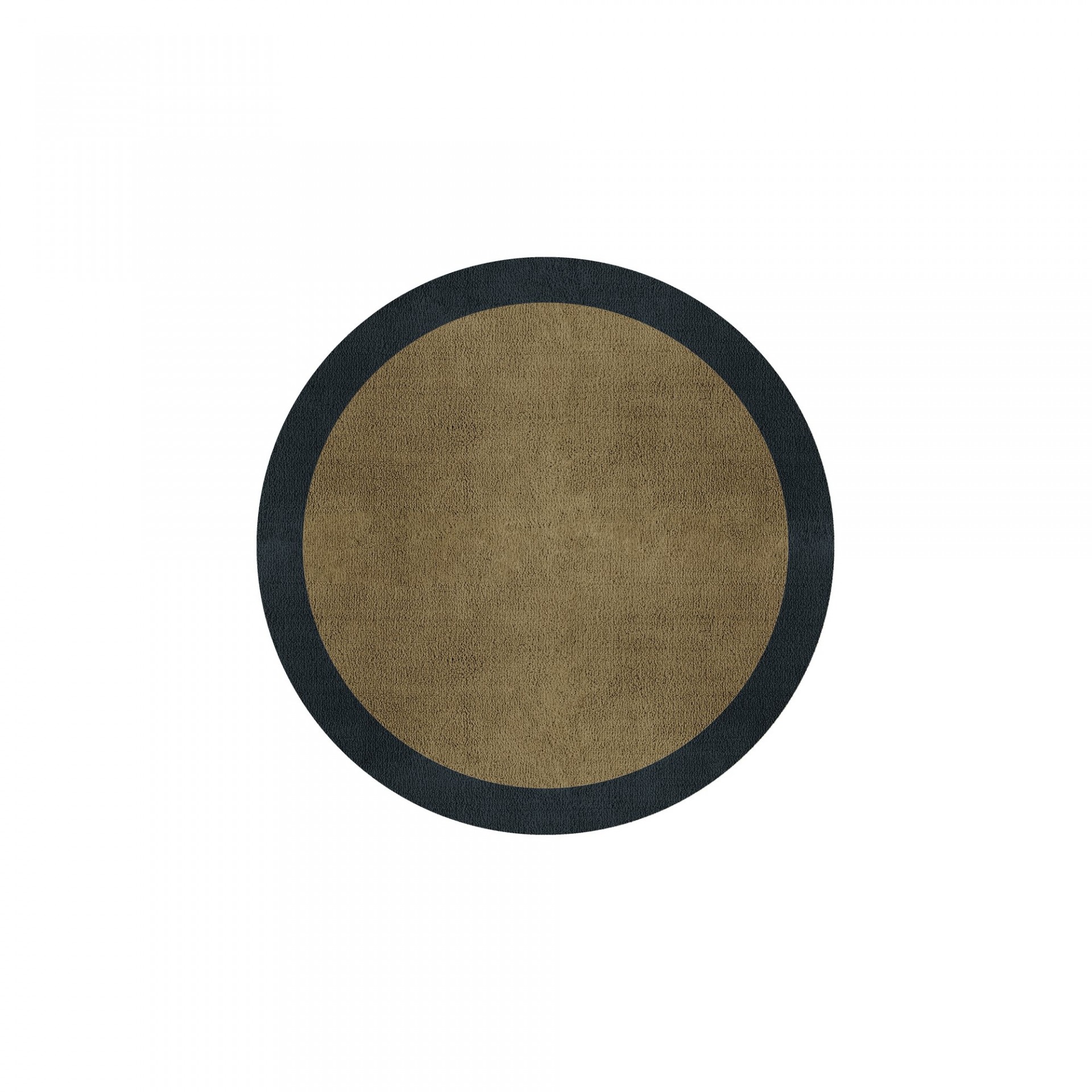 BORDER ATELIER SANDSTONE ROUND AREA RUG