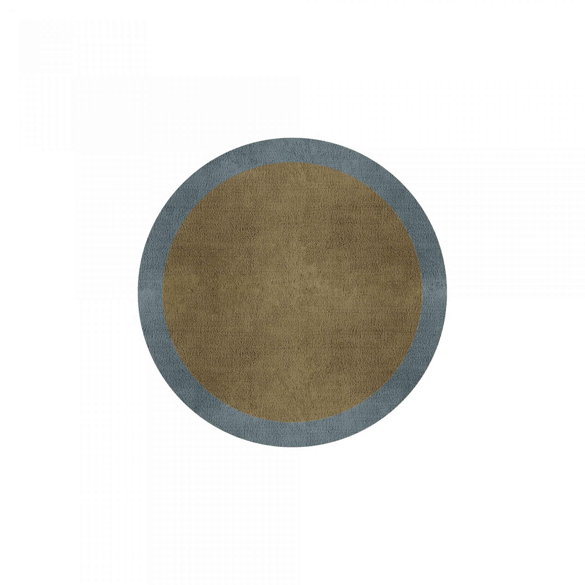 BORDER ATELIER SANDSTONE ROUND AREA RUG