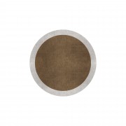 BORDER ATELIER CAMEL BROWN ROUND AREA RUG BORDER ATELIER CAMEL BROWN ROUND AREA RUG