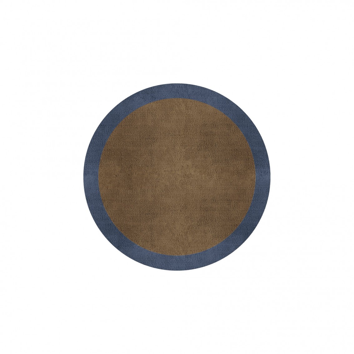 BORDER ATELIER CAMEL BROWN ROUND AREA RUG BORDER ATELIER CAMEL BROWN ROUND AREA RUG