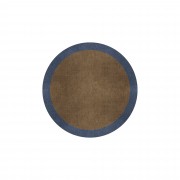 BORDER ATELIER CAMEL BROWN ROUND AREA RUG BORDER ATELIER CAMEL BROWN ROUND AREA RUG