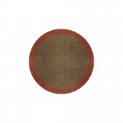 BORDER ATELIER CAMEL BROWN ROUND AREA RUG BORDER ATELIER CAMEL BROWN ROUND AREA RUG