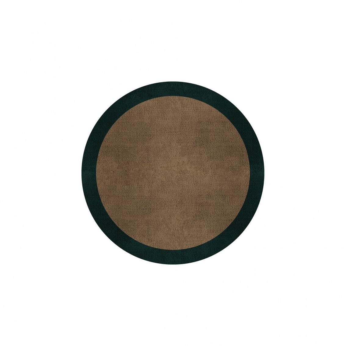 BORDER ATELIER CAMEL BROWN ROUND AREA RUG BORDER ATELIER CAMEL BROWN ROUND AREA RUG