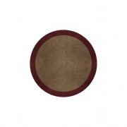 BORDER ATELIER CAMEL BROWN ROUND AREA RUG BORDER ATELIER CAMEL BROWN ROUND AREA RUG