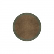 BORDER ATELIER CAMEL BROWN ROUND AREA RUG BORDER ATELIER CAMEL BROWN ROUND AREA RUG