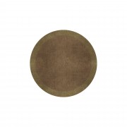 BORDER ATELIER CAMEL BROWN ROUND AREA RUG BORDER ATELIER CAMEL BROWN ROUND AREA RUG