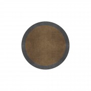 BORDER ATELIER CAMEL BROWN ROUND AREA RUG BORDER ATELIER CAMEL BROWN ROUND AREA RUG