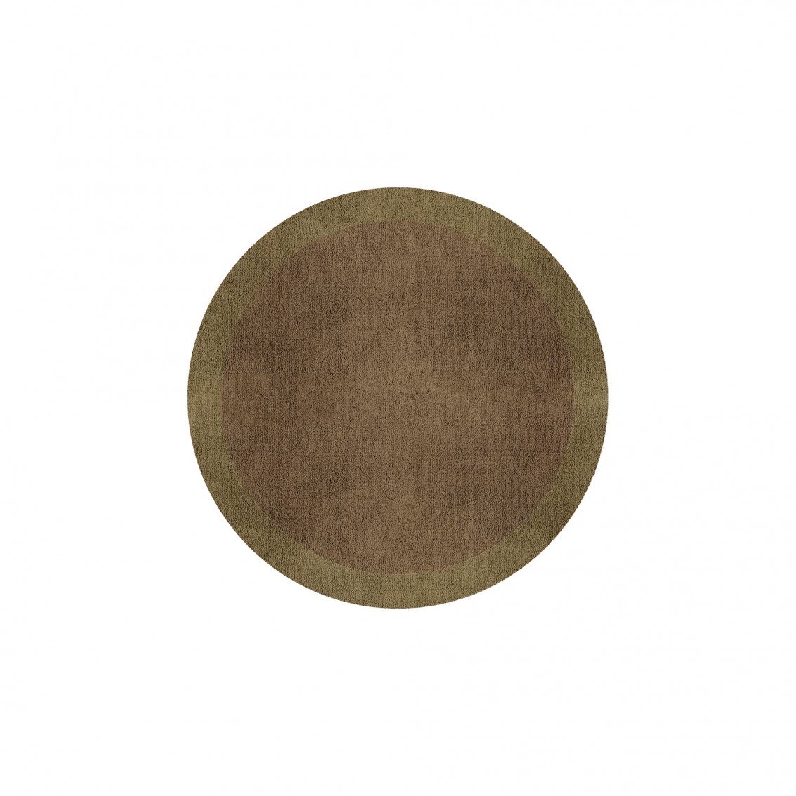 BORDER ATELIER CAMEL BROWN ROUND AREA RUG BORDER ATELIER CAMEL BROWN ROUND AREA RUG