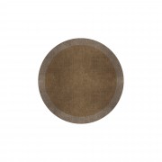 BORDER ATELIER CAMEL BROWN ROUND AREA RUG BORDER ATELIER CAMEL BROWN ROUND AREA RUG