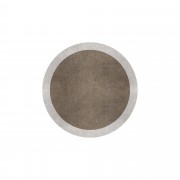 BORDER ATELIER TAUPE ROUND AREA RUG