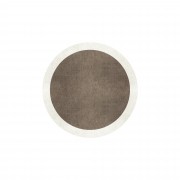 BORDER ATELIER TAUPE ROUND AREA RUG BORDER ATELIER TAUPE ROUND AREA RUG