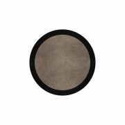 BORDER ATELIER TAUPE ROUND AREA RUG