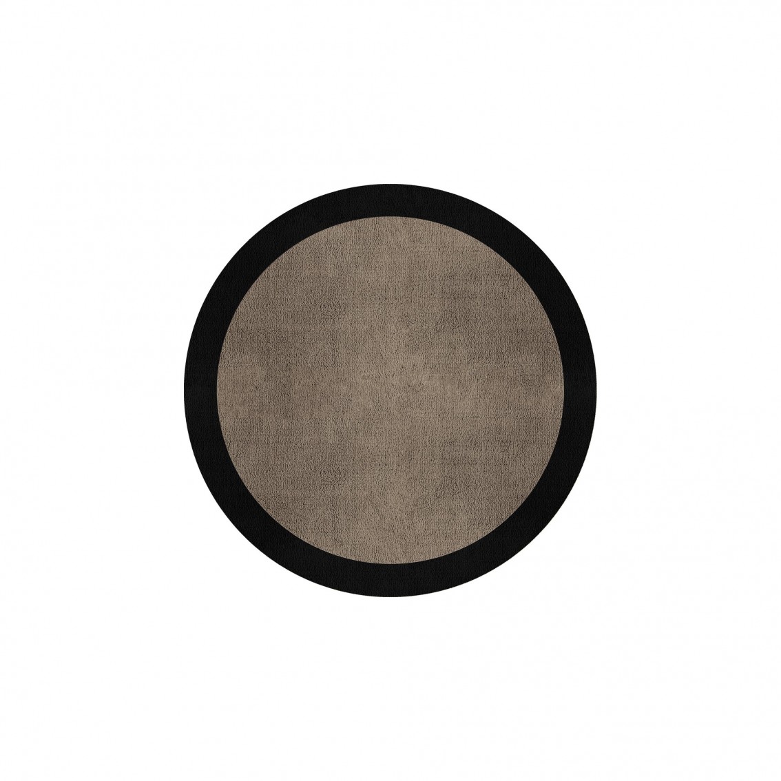 BORDER ATELIER TAUPE ROUND AREA RUG