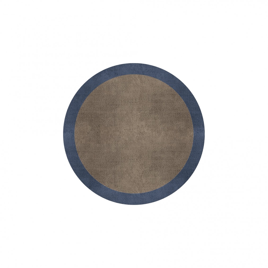 BORDER ATELIER TAUPE ROUND AREA RUG