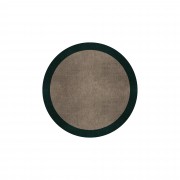 BORDER ATELIER TAUPE ROUND AREA RUG