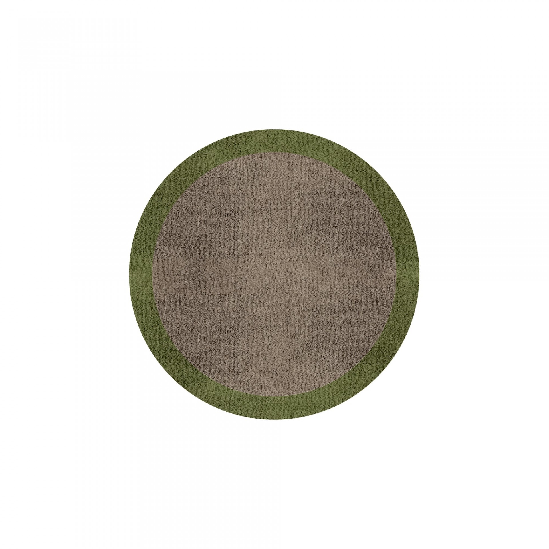 BORDER ATELIER TAUPE ALFOMBRA REDONDA