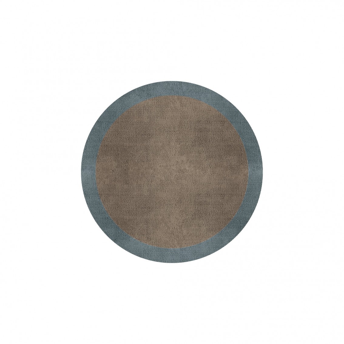 BORDER ATELIER TAUPE ROUND AREA RUG