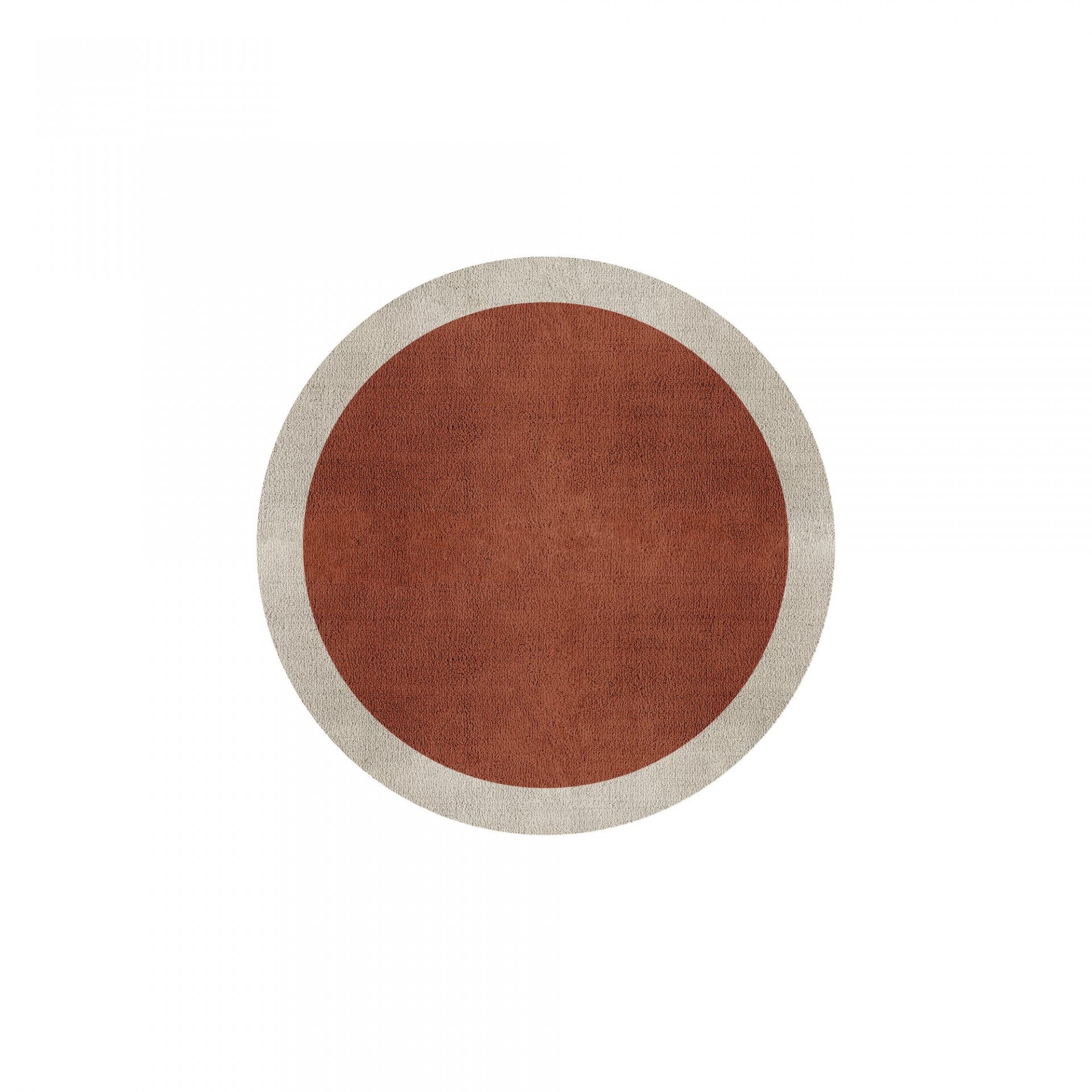 BORDER ATELIER CLAY ROUND AREA RUG