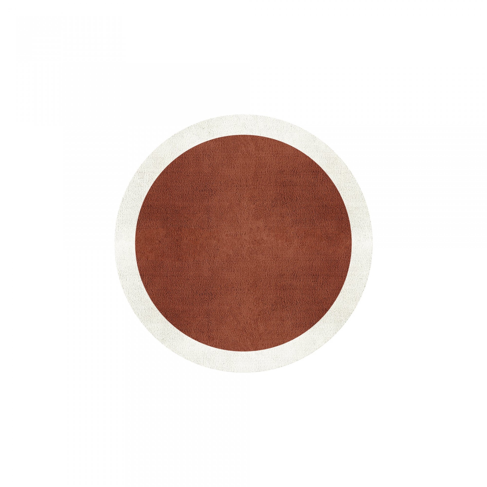 BORDER ATELIER CLAY ROUND AREA RUG