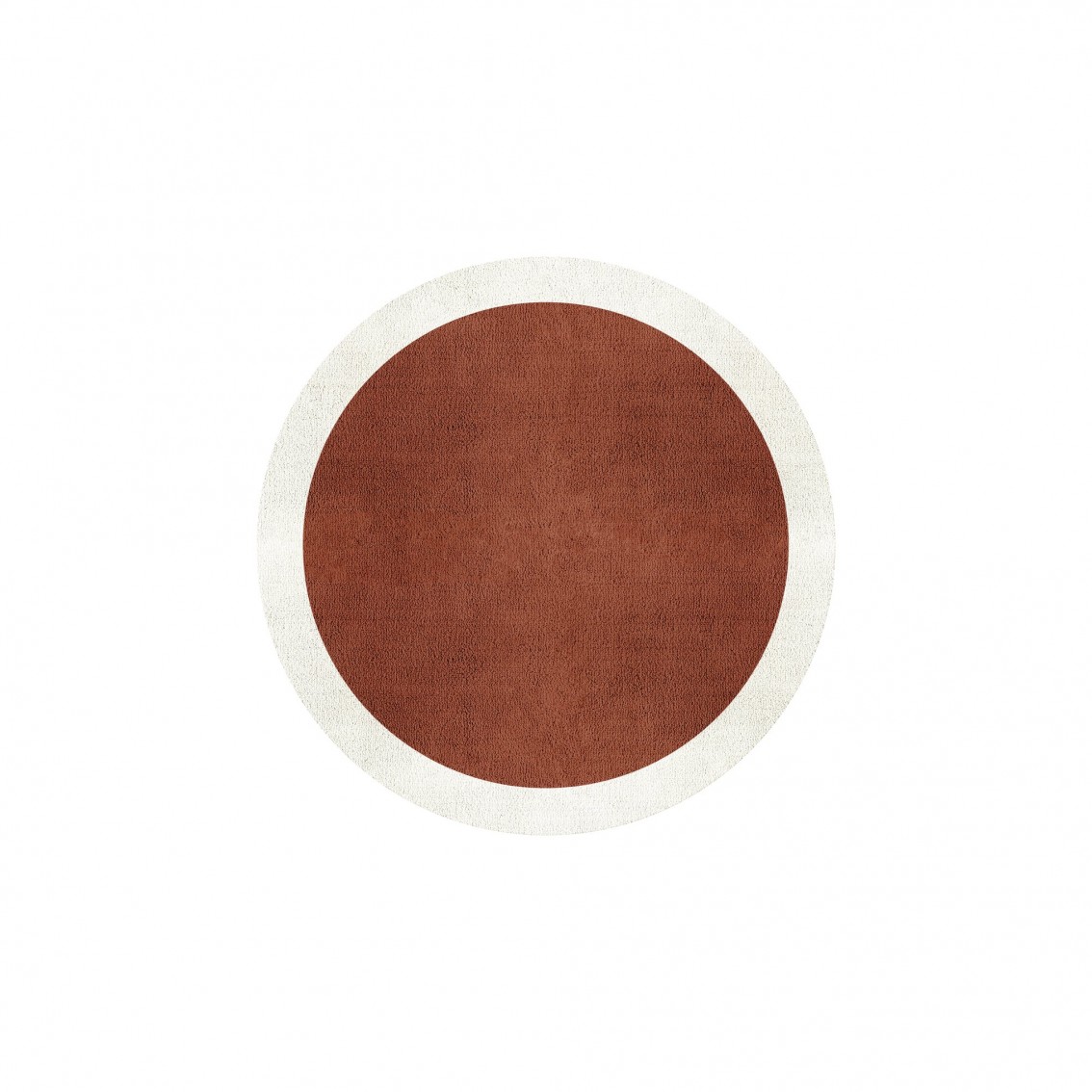 BORDER ATELIER CLAY ROUND AREA RUG BORDER ATELIER CLAY ROUND AREA RUG