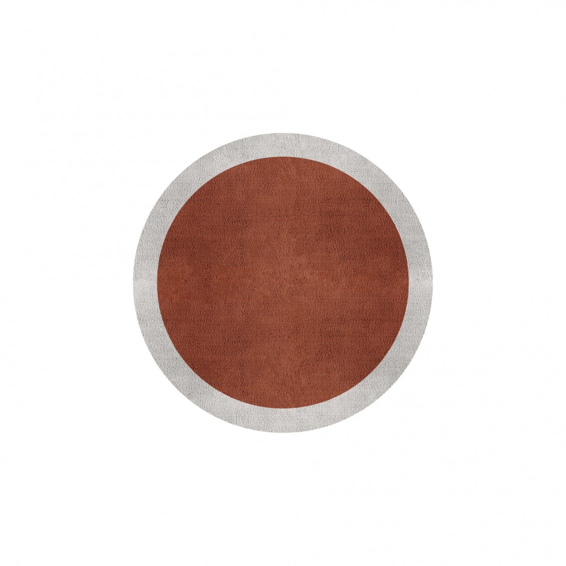 BORDER ATELIER CLAY ROUND AREA RUG BORDER ATELIER CLAY ROUND AREA RUG