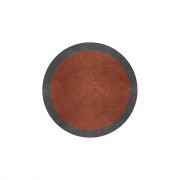 BORDER ATELIER CLAY ROUND AREA RUG BORDER ATELIER CLAY ROUND AREA RUG