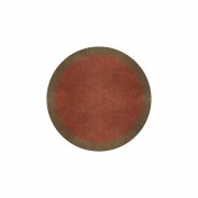 BORDER ATELIER CLAY ROUND AREA RUG BORDER ATELIER CLAY ROUND AREA RUG