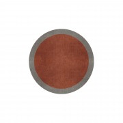 BORDER ATELIER CLAY ROUND AREA RUG BORDER ATELIER CLAY ROUND AREA RUG