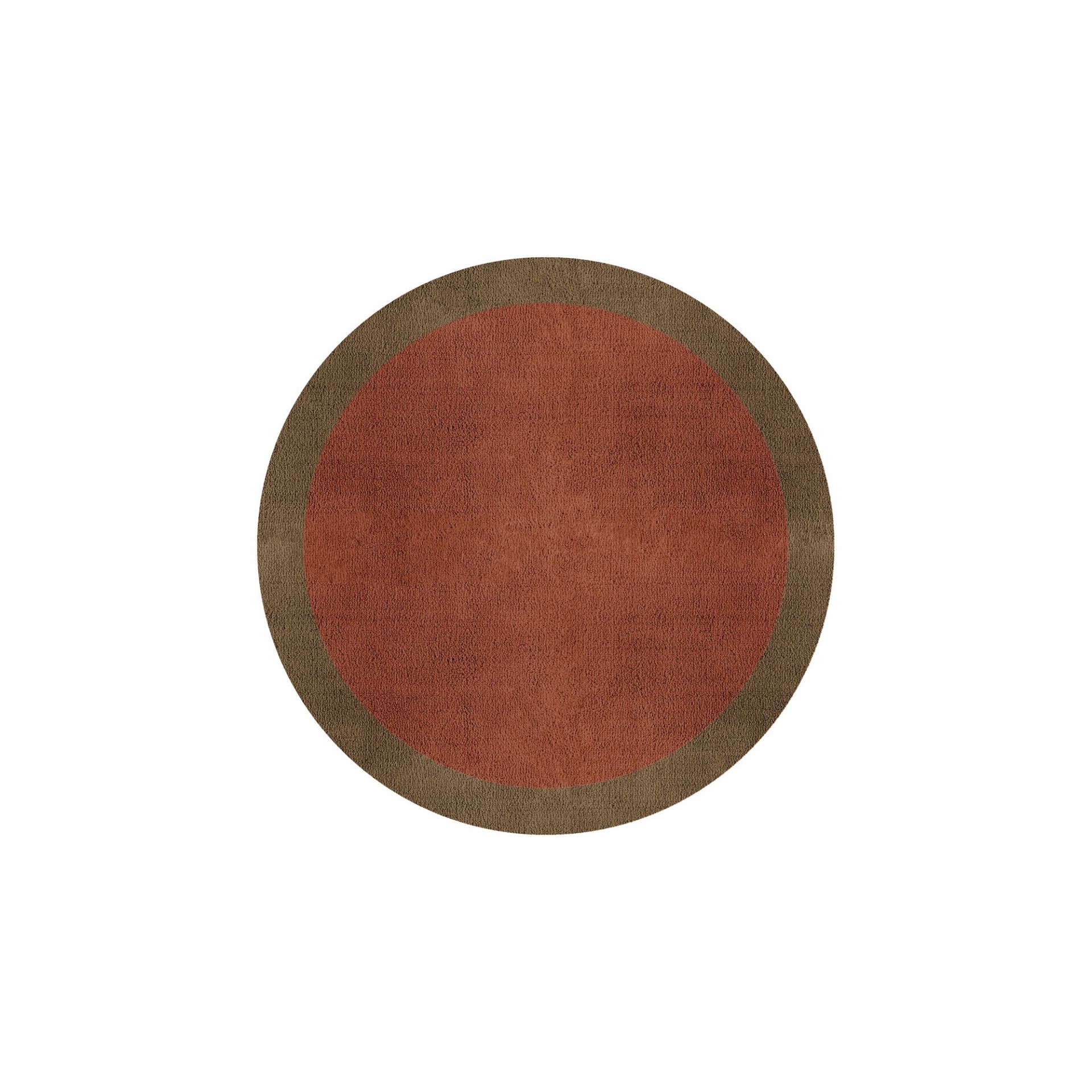 BORDER ATELIER CLAY ROUND AREA RUG