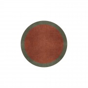 BORDER ATELIER CLAY ROUND AREA RUG BORDER ATELIER CLAY ROUND AREA RUG